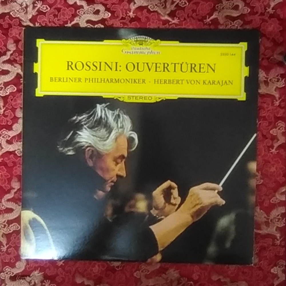 Rossini / Overtures Barber of Seville / Deutsche Grammophon Vinyl Record